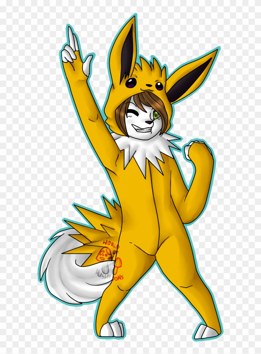 Jolteon I Choose You - Cartoon Clipart