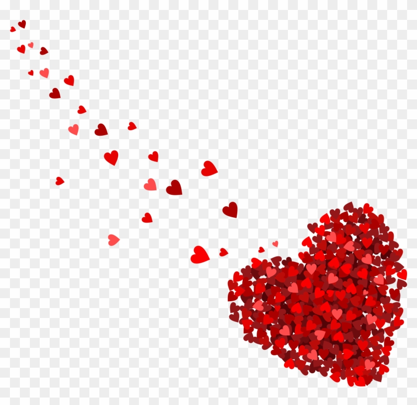 Download - Transparent Background Love Hearts Png Clipart