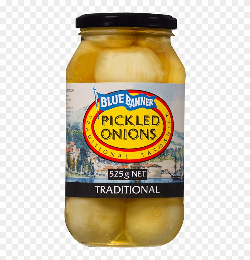 Blue Banner Pickled Onions 525g - Dairy Clipart #101674