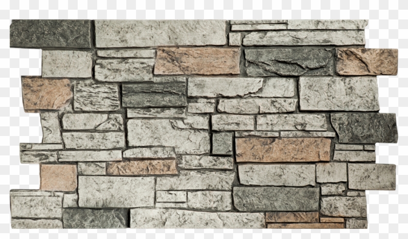 Stone Wall Taupe Gray - Stone Wall Transparent Clipart