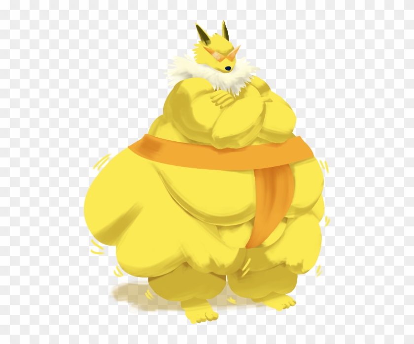 Sumo Jolteon - Cockatiel Clipart