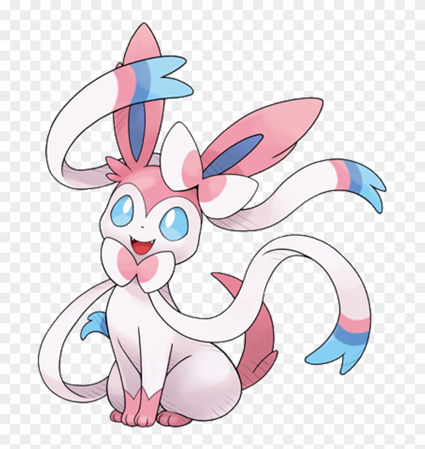 What Are The Different Eevee Evolutions Vaporeon, Flareon, - Pokemon Sylveon Clipart #102135