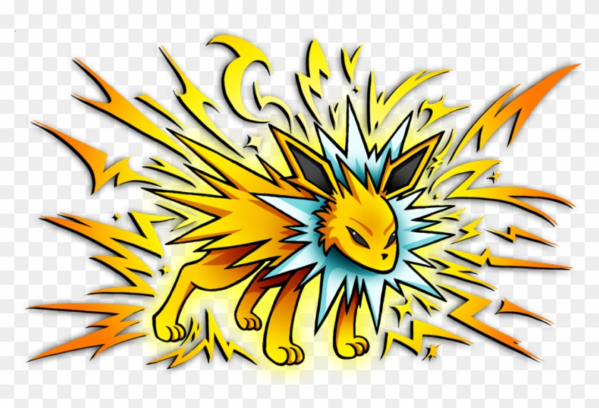 Jolteon Used Discharge By Nekoamine Clipart #102286