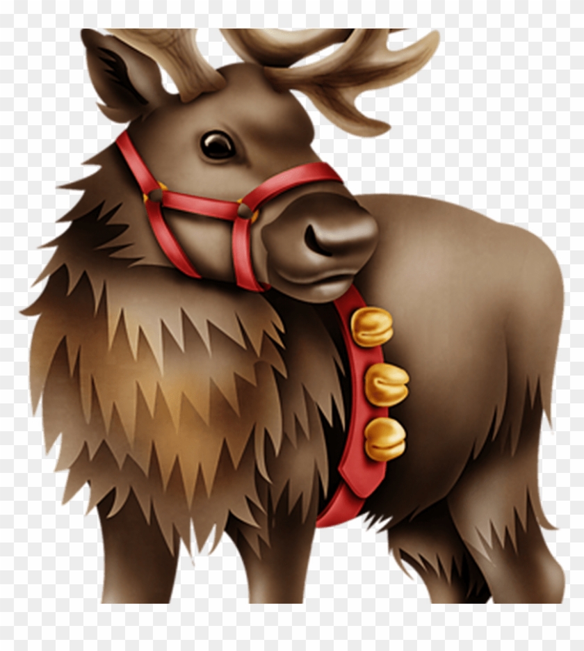 Christmas Moose Clipart At Getdrawingscom Free For - Christmas Moose Png Transparent Png
