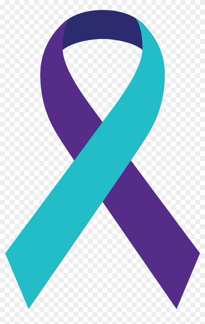 Suicide Prevention Ribbon - Suicide Prevention Logo Clipart #102612