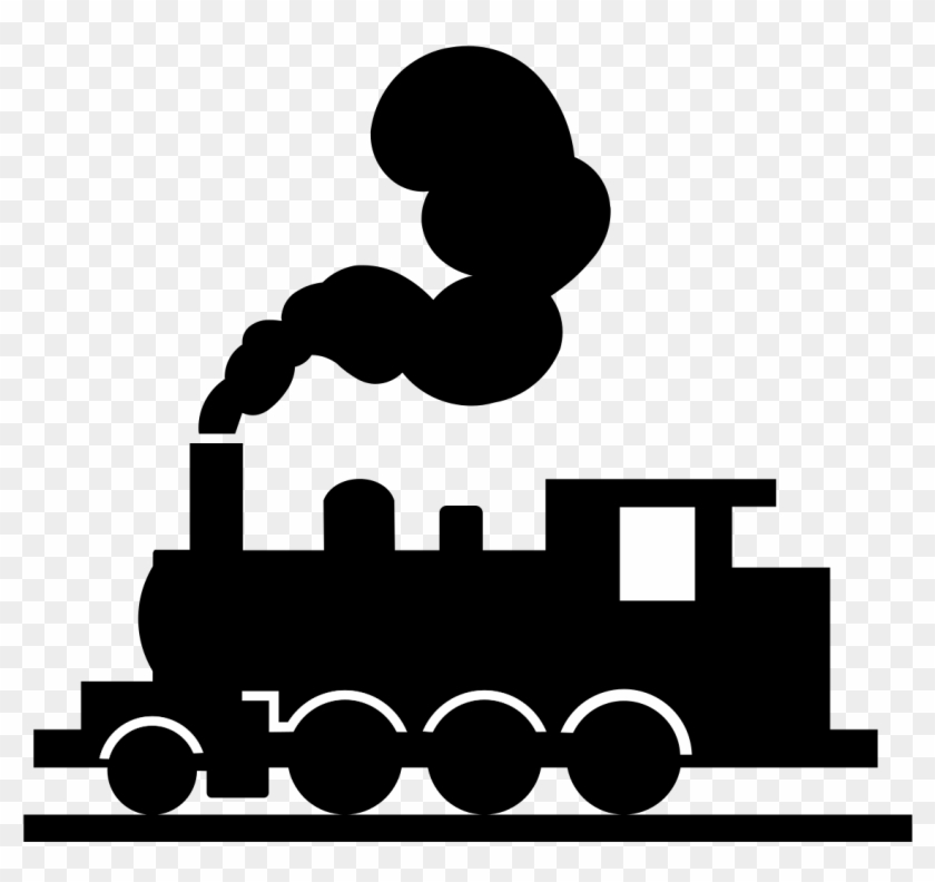 Mogul Steam Locomotive Icon - Steam Engine Icon Png Clipart #102668