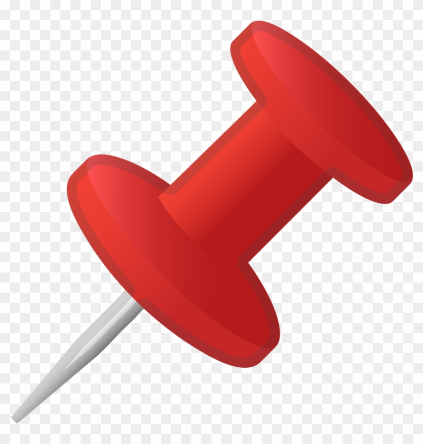 Pushpin Icon - Push Pin Emoji Clipart #102693