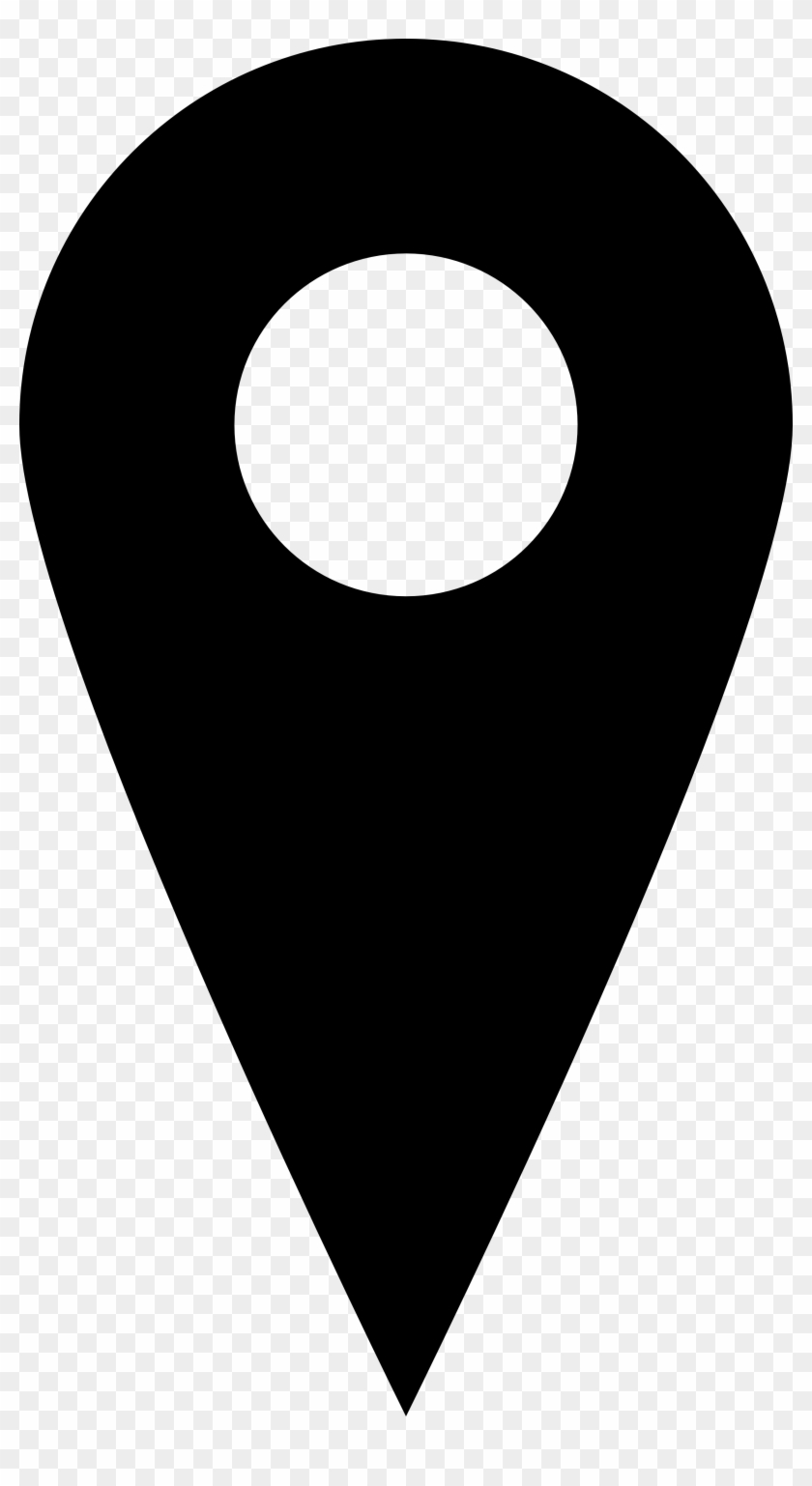 Picture Freeuse Stock Icons Png Vector Free And Backgrounds - Location Black And White Logo Clipart