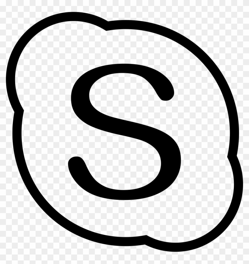 Png File - Logo De Skype Para Colorear Clipart
