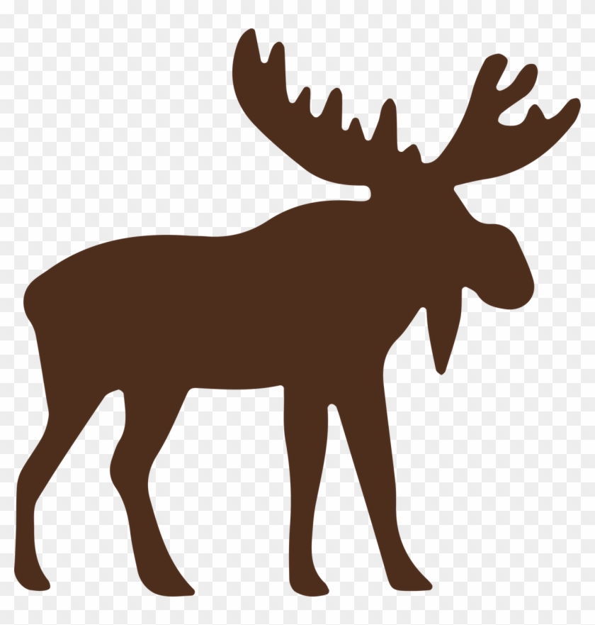 Svg Cut File Snap - Moose Vector Clipart #102937