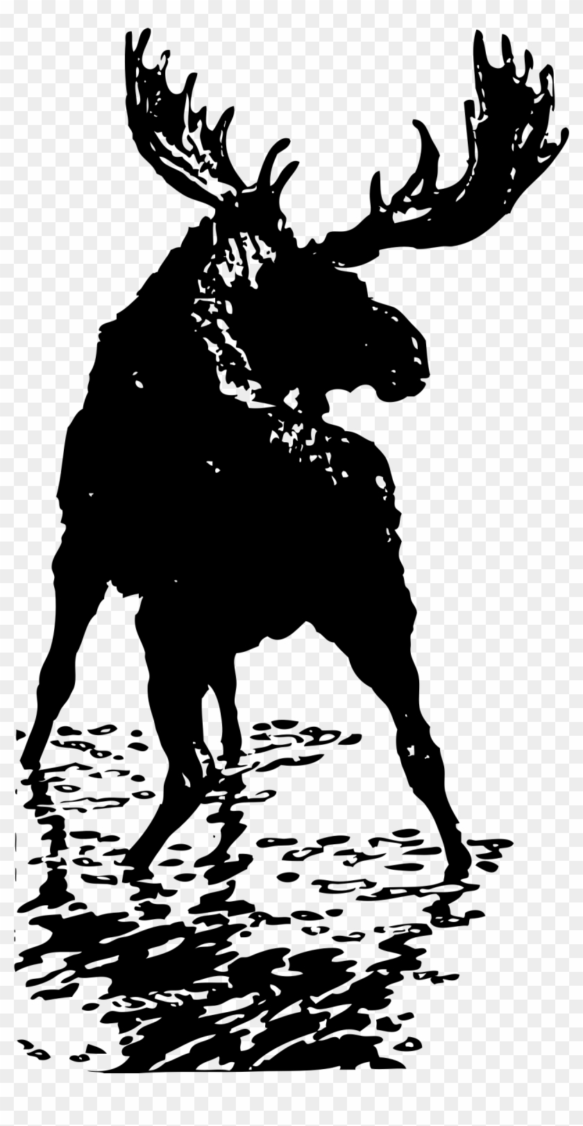 Big Image - Clipart Moose - Png Download #102959