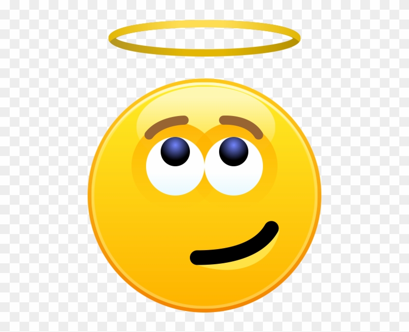 Skype Emote Art - Skype Angel Emoticon Clipart