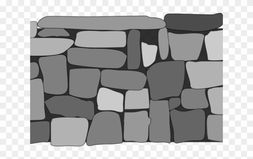 Stone Wall Clipart Broken Rock - Stone Wall Clipart Png Transparent Png #102962
