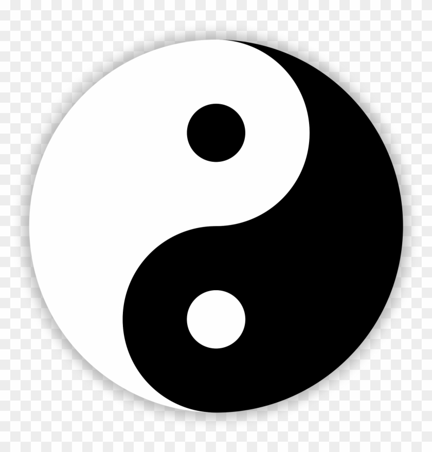 Yin Yang Symbol Png - Yin And Yang Png Clipart