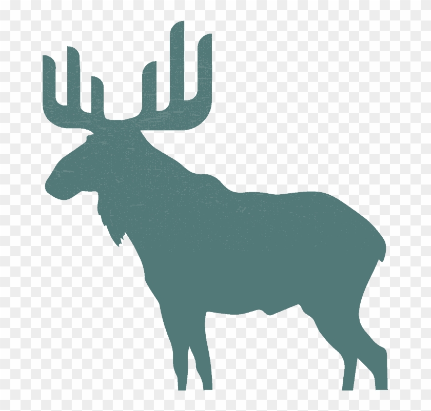 Moose Engineers Building Mep, Commissioning, It/security - Moose Clipart Silhouette No Background - Png Download #103218