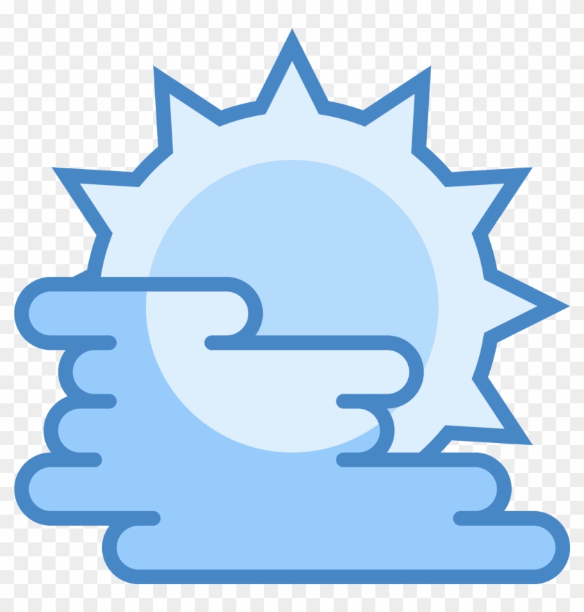 Svg Library Stock Haze Icon Free Download Png And Vector - Fog Weather Icon Clipart