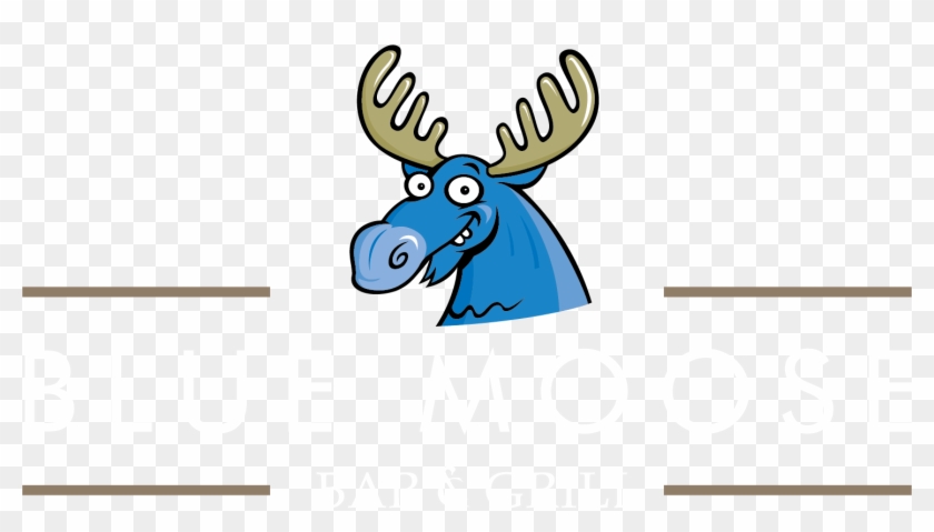 Blue Moose Clipart #103771