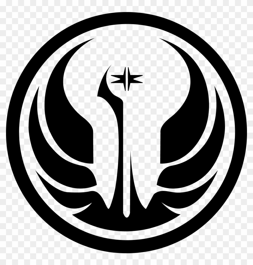 Jedi Symbol Png - Republic Star Wars Clipart