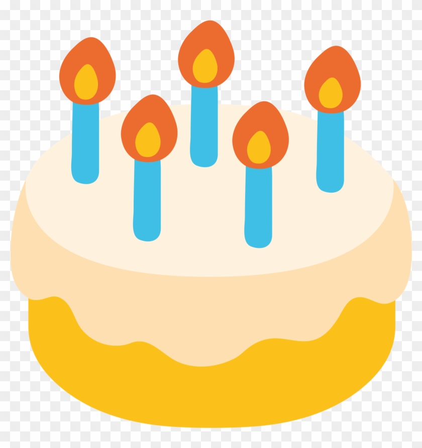 30 Emoji Clipart Celebration Free Clip Art Stock Illustrations - Birthday Cake Emoji Png Transparent Png #103801
