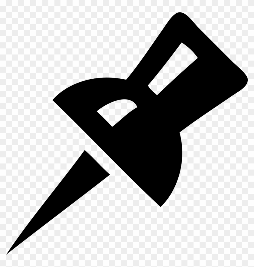 Pushpin Comments - Pin Icon Clipart