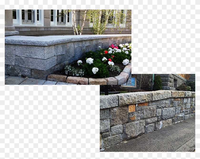 Antique Granite, Custom Fabrication, Residential, Entranceway, - Stone Wall Clipart #104179