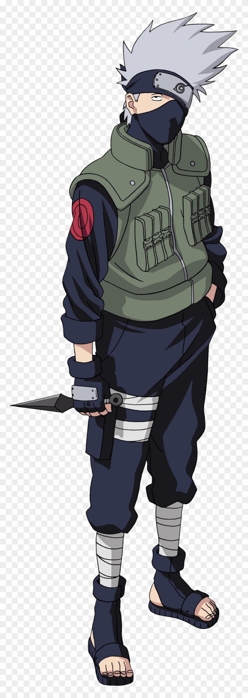 Kakashi Png Hd - Hatake Kakashi Whole Body Clipart