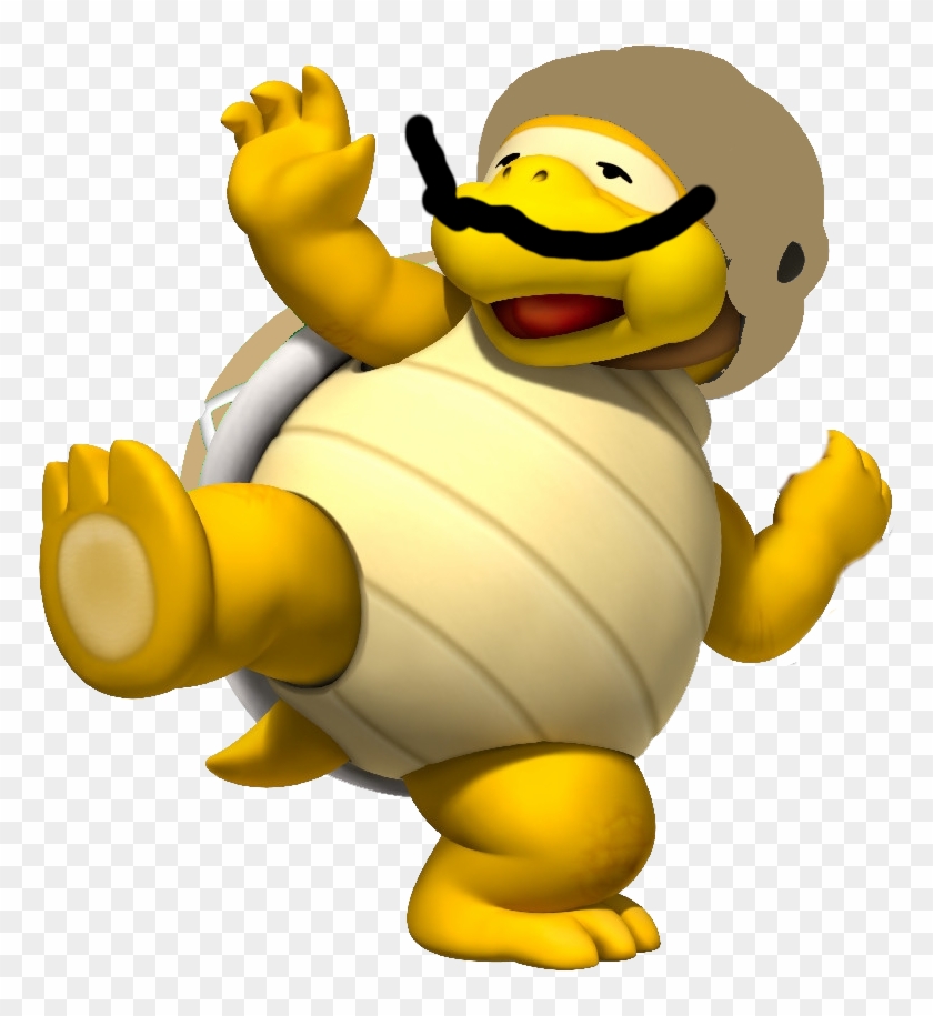 Mario Fat Hammer Bro , Png Download Clipart