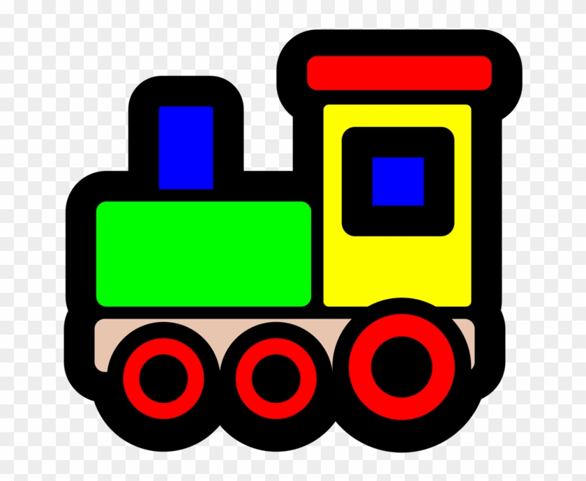 Toy Trains & Train Sets Rail Transport Steam Locomotive - Toy Train Clip Art - Png Download
