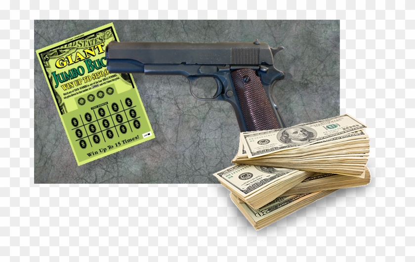 Robber Hits Murfreesboro Gas Station For Lottery Tickets - Firearm Clipart #104748