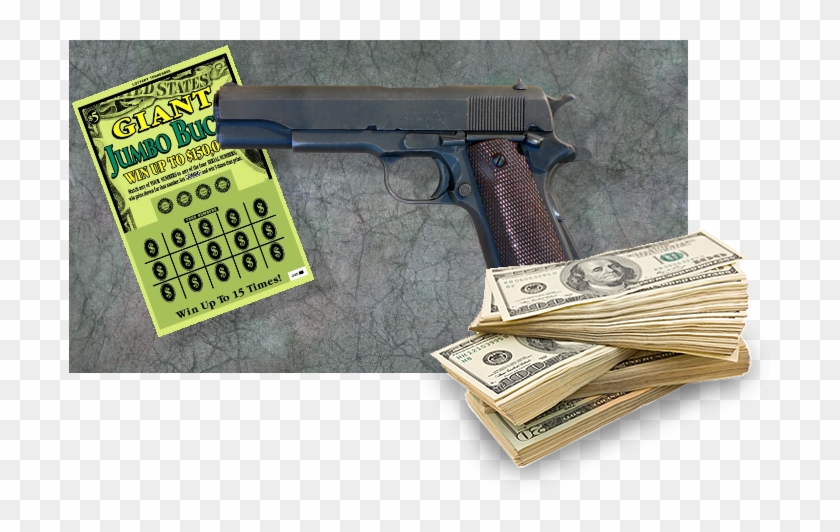 Robber Hits Murfreesboro Gas Station For Lottery Tickets - Firearm Clipart