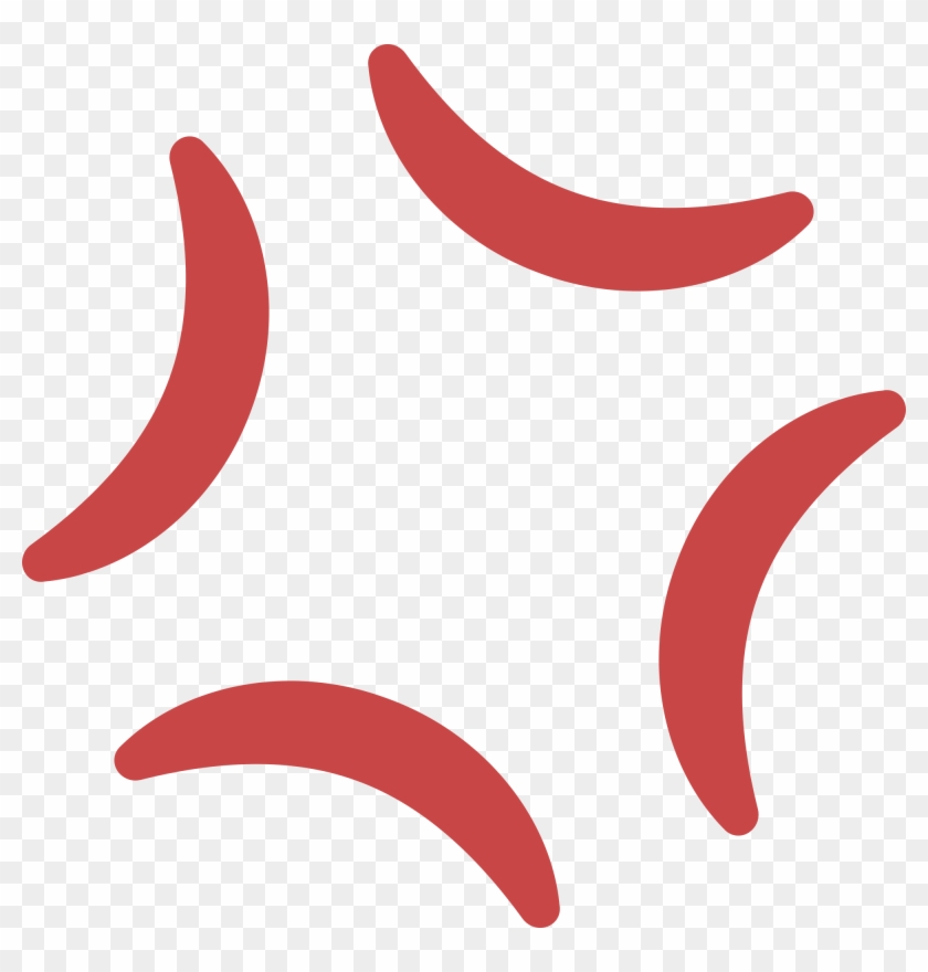 Anime Angry Face Png - Anime Angry Vein Png Clipart