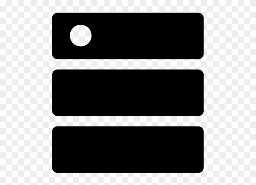 Server - Server Icon Black Png Clipart #104813