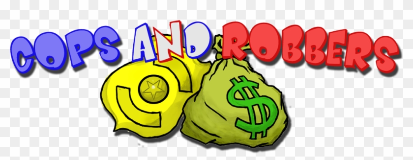 Cops And Robbers Logo Clipart