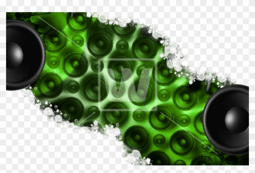 Free Png Download Green Speakers Png Images Background - Subwoofer Clipart