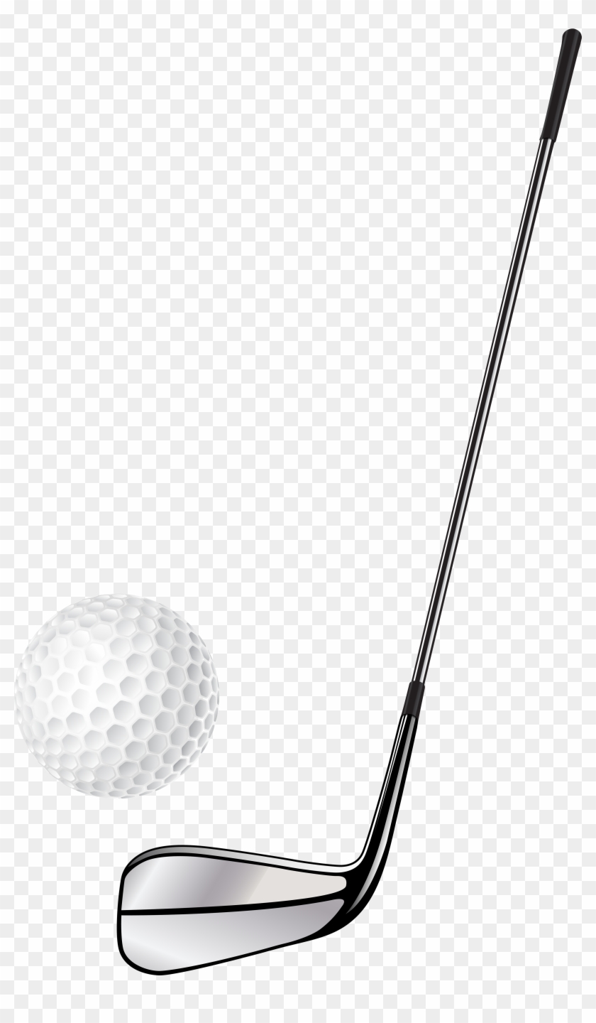 Golf Club And Ball Clipart #105251