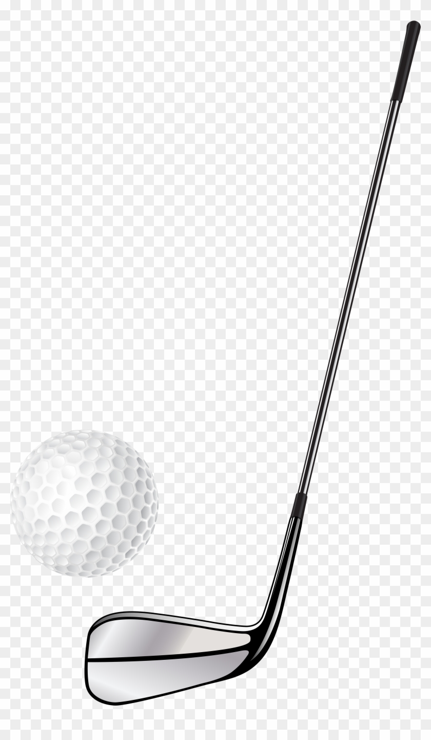 Golf Club And Ball Clipart