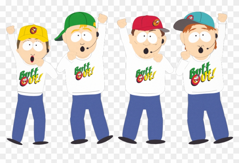 Butt Out - Cartoon Clipart #105331