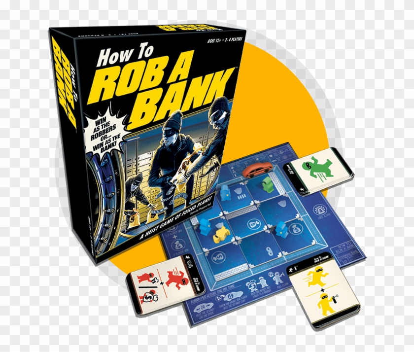 How To Rob A Bank - Rob A Bank Board Game Clipart #105462