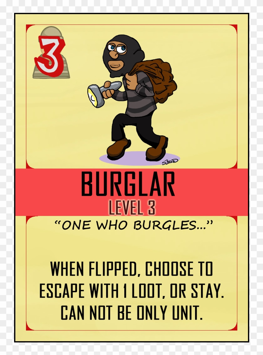 One Of The Best Mechanics Of The Game Is The Cop Player - Cops And Robbers Card Game Clipart