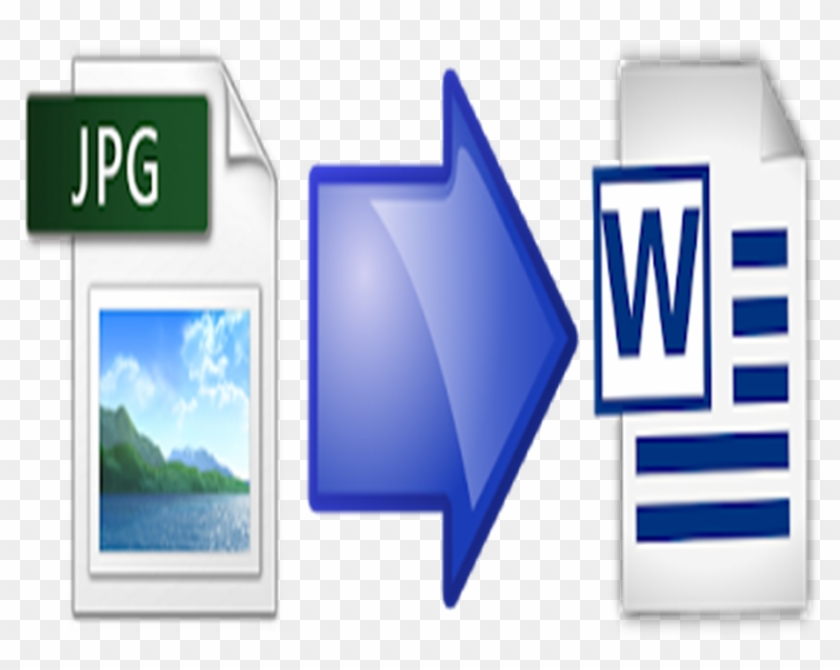 Convert Jpg To Word - Jpeg Clipart