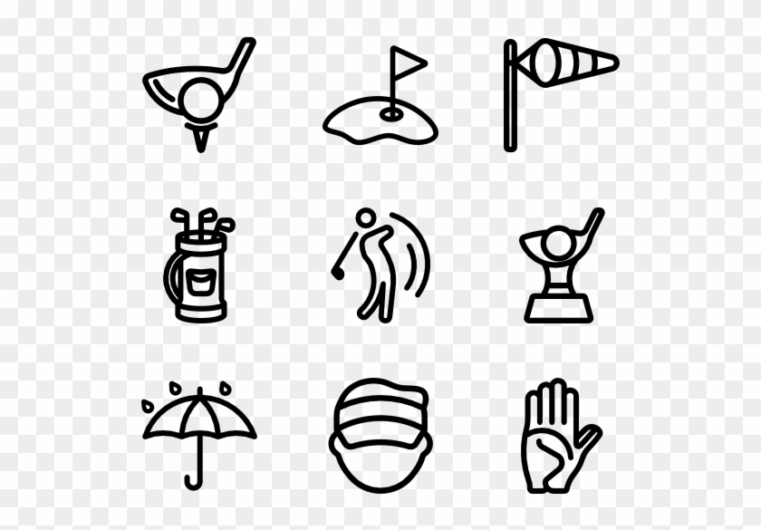 Golf - Egyptian Icons Clipart #105605