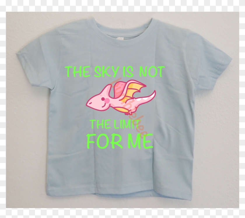 Boy Blue Pterodactyl - Active Shirt Clipart #105830