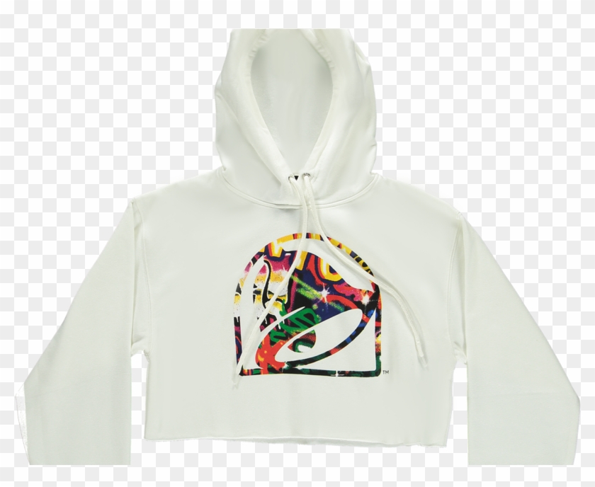1200 Taco Bell Hoodie Copy - Forever 21 Taco Bell Crop Hoodie Clipart #105852