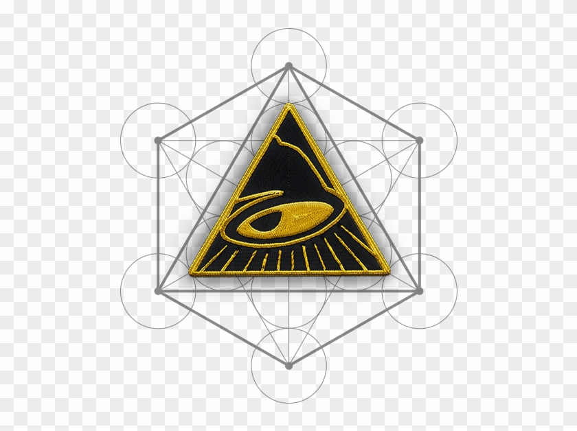 The Belluminati Patch Of Value Legend Has It That Whoever - Triangle Clipart #105875
