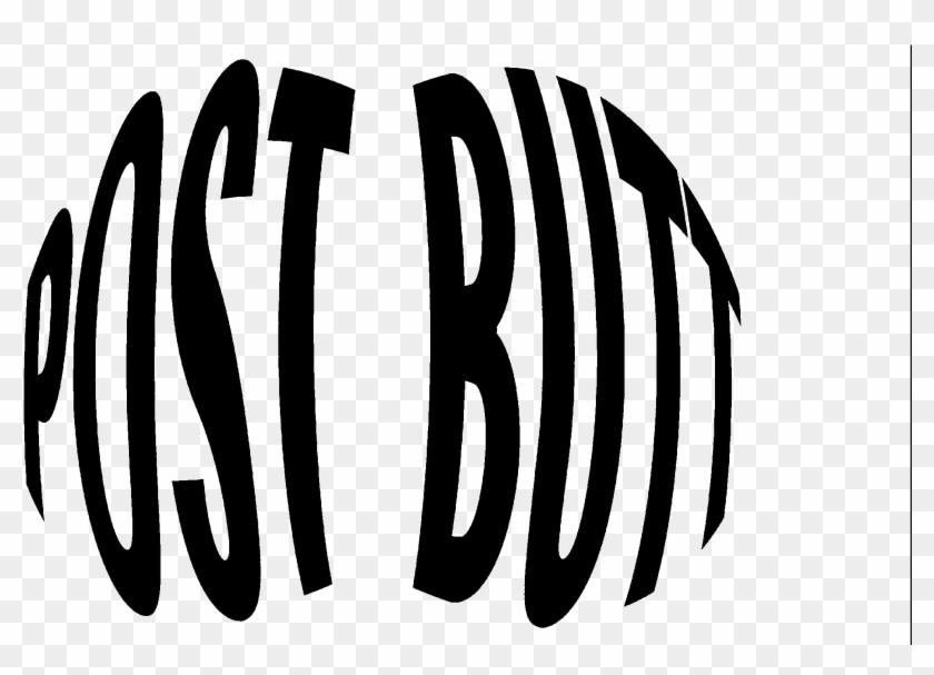 Post Butt Clipart #106036