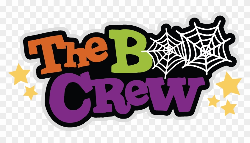 The Boo Crew Svg Scrapbook Title Halloween Svg Cut - Boo Crew Clip Art - Png Download #106171