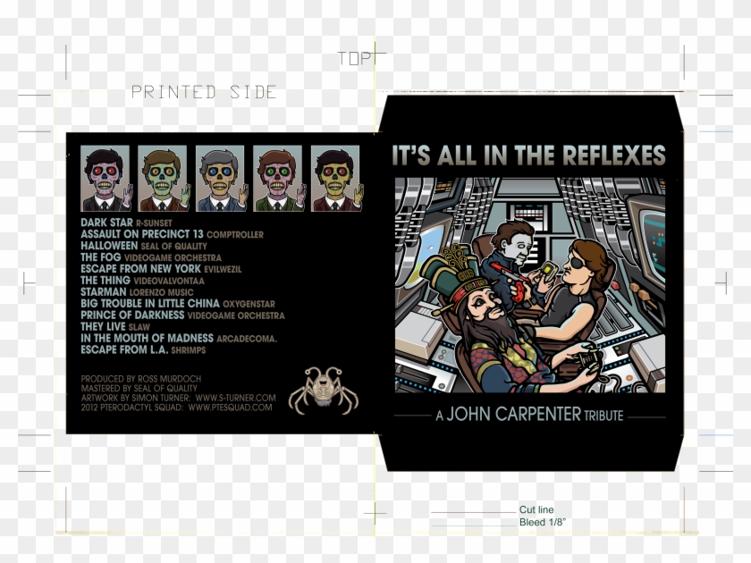 Mp3s - John Carpenter Movies Clipart