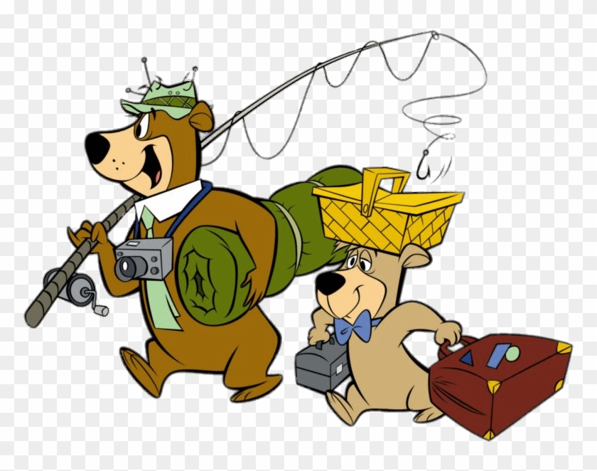 Download - Yogi Bear Park Cartoon Clipart