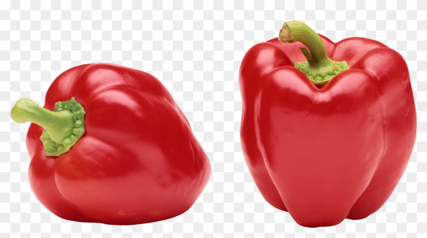 Pepper Png Image - Red Bell Pepper Png Clipart #106552