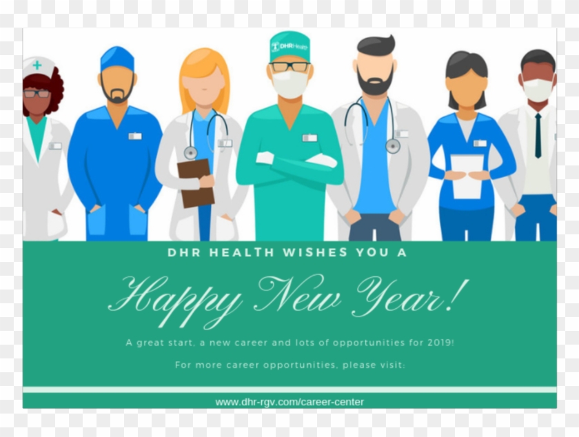 Hospital Staff Vector Clipart